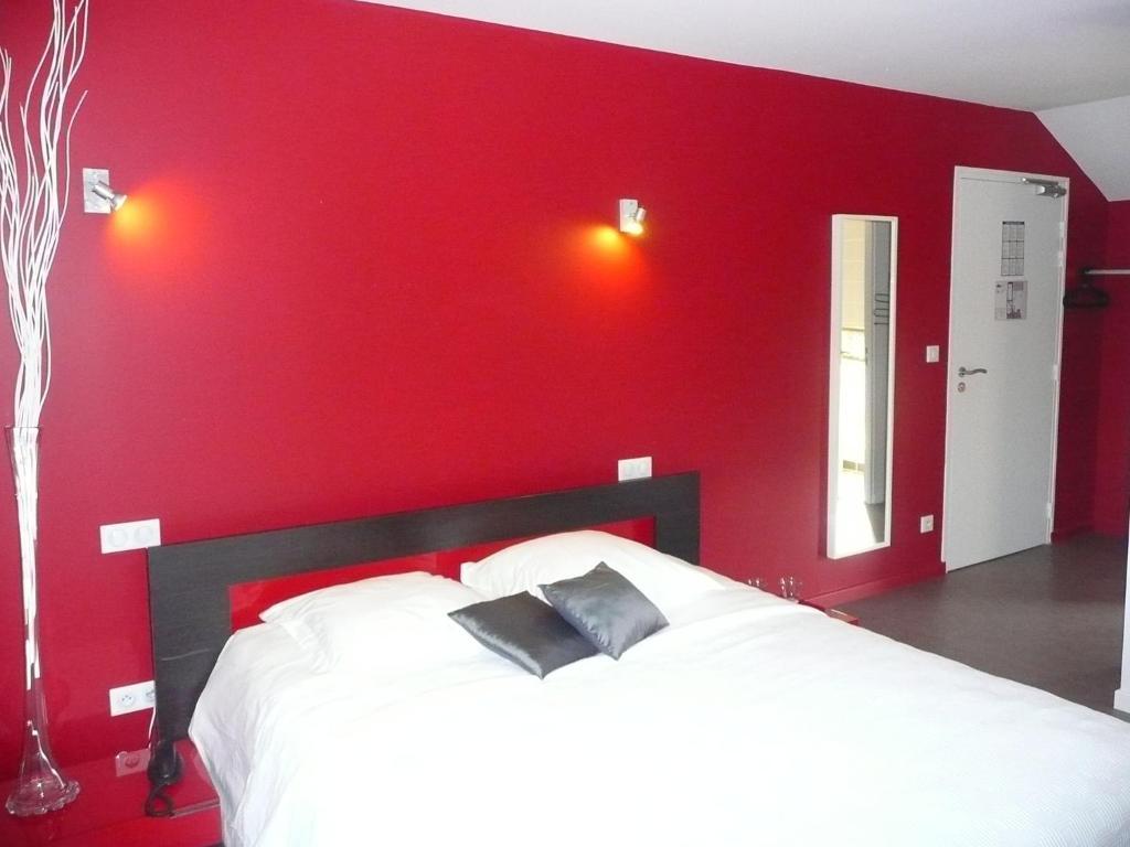 Hotel Le Saint Aubin Chevillé Zimmer foto